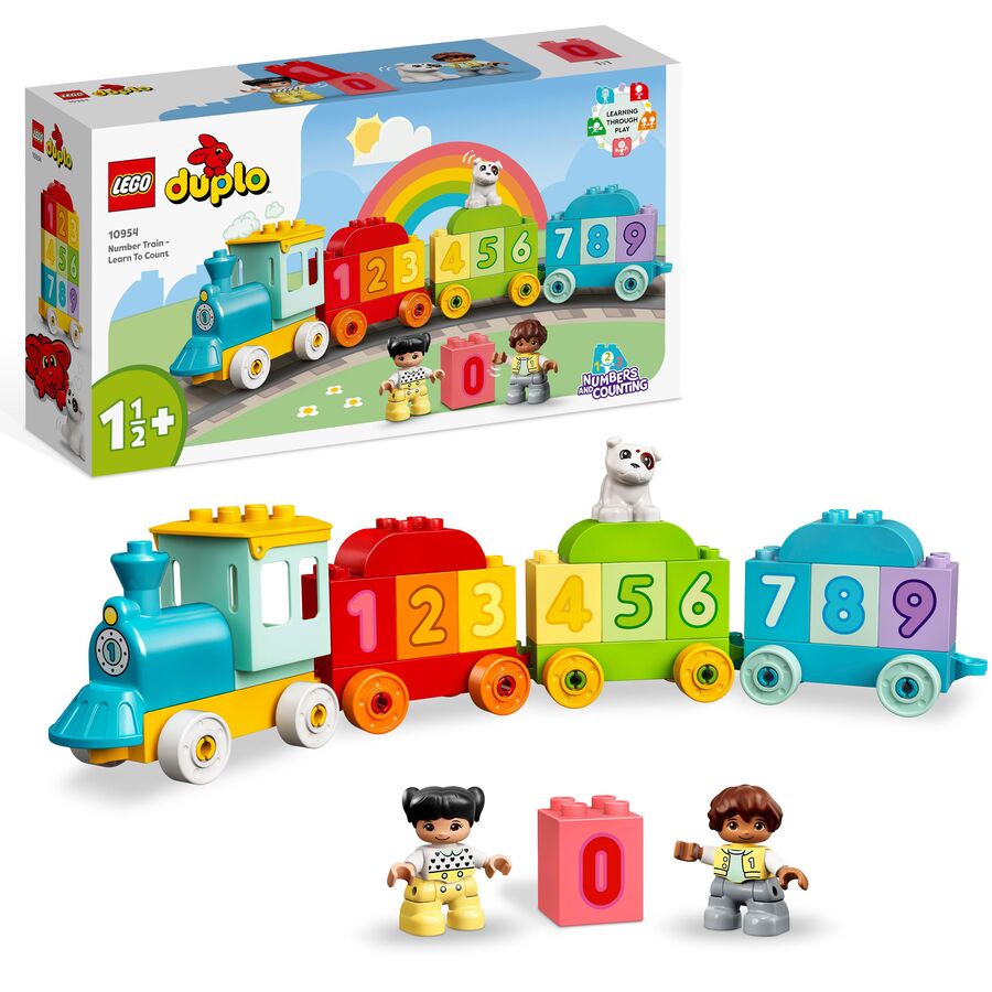 LEGO Duplo Zahlenzug Zählen lernen 10954