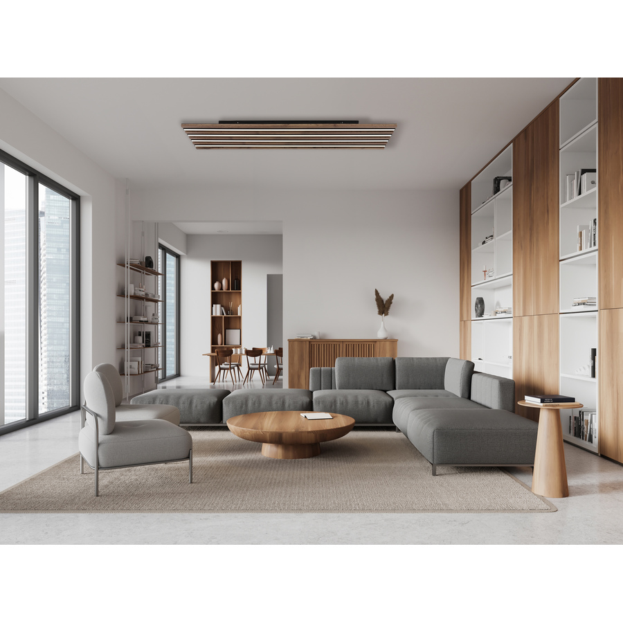 LED-Deckenleuchte Hayden, 120x30 cm, dimmbar