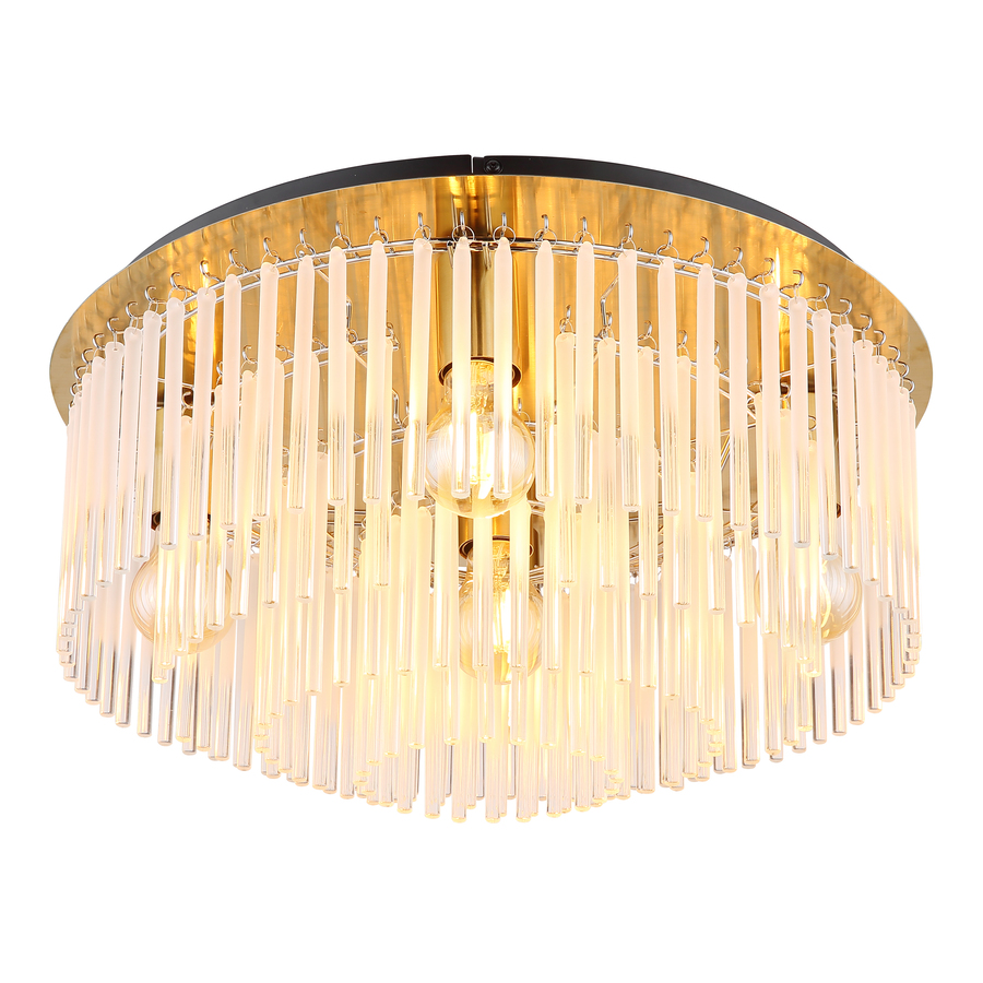 Deckenleuchte Gorley, gold Ø 50 cm