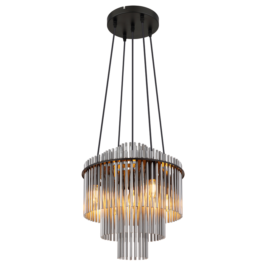 Hängeleuchte Gorley, rauch Ø 40 cm